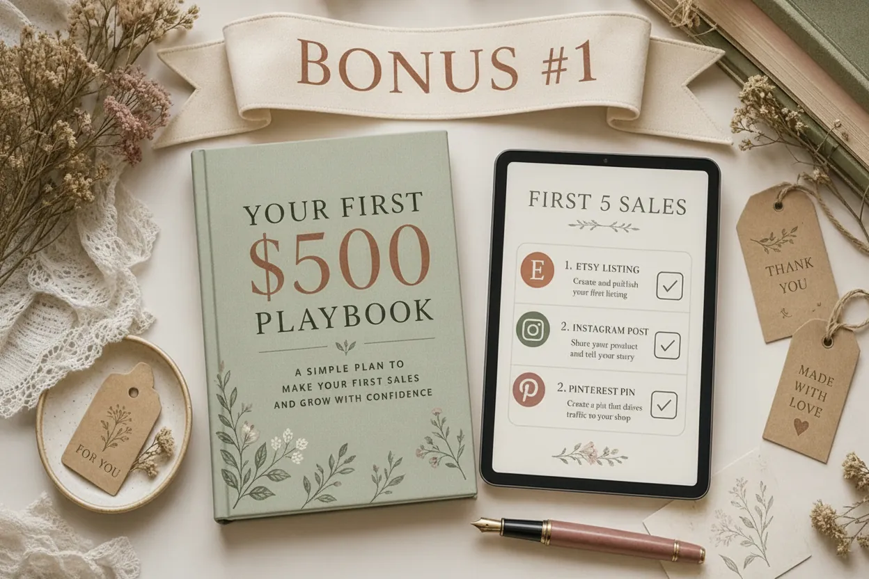 Bonus 1 — Your First $500 Playbook